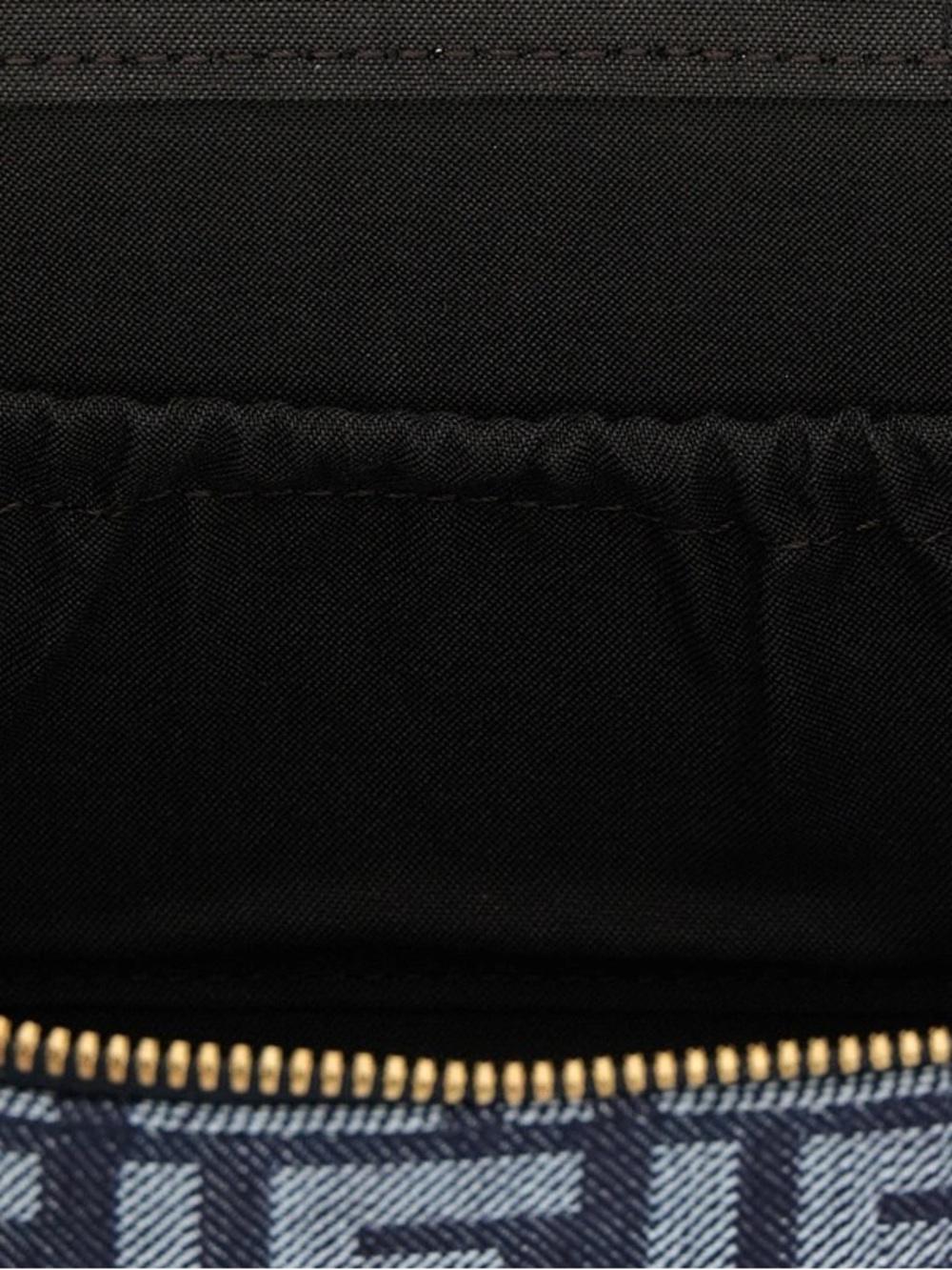 FENDI FF logo denim vanity crossbody bag - Picture 5 of 5